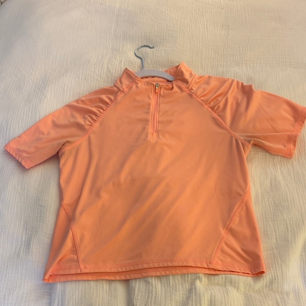 Women's Peach Golf Top